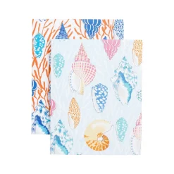 Caspari Note Cards|Shell Toile Assorted Boxed Note Cards - 10 Note Cards & 10 Envelopes
