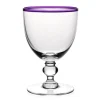William Yeoward Glass Drinkware|Glass Drinkware|Siena Water Glass in Amethyst