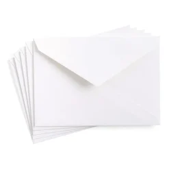 Personalization by Caspari Bridal Shower|Simple Border Personalized Monogram Folded Note Cards