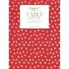 Caspari Memorial Day|Table Linens|Small Dots Red Paper Linen Table Covers - 1 Each