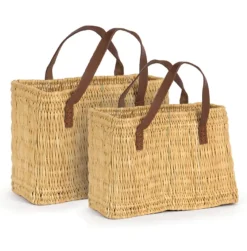 Willow Group Throws & Tote Bags|Small Rectangle Straw Tote 7" - 1 Each