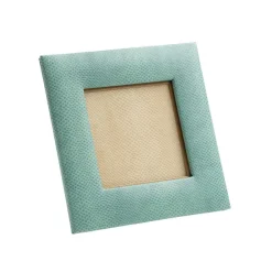 Caspari Mother'S Day|Pictures, Frames & Clocks|Snakeskin 4" Square Picture Frame in Mist - 1 Each