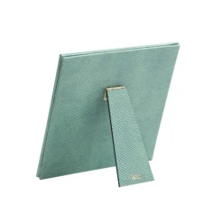 Caspari Mother'S Day|Pictures, Frames & Clocks|Snakeskin 4" Square Picture Frame in Mist - 1 Each