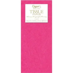 Caspari Bridal Shower|Birthday|Solid Tissue Paper in Fuchsia - 8 Sheets Included