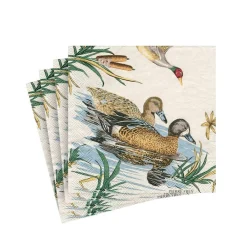 Caspari Tailgates|Thanksgiving|Sologne Paper Cocktail Napkins - 20 Per Package