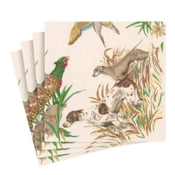 Caspari Tailgates|Thanksgiving|Sologne Paper Luncheon Napkins - 20 Per Package