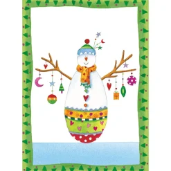 Caspari Christmas And Holiday Cards|Boxed Holiday Cards|Sparkles And Twinkles Small Boxed Christmas Cards - includes 15 cards & envelopes