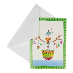 Caspari Christmas And Holiday Cards|Boxed Holiday Cards|Sparkles And Twinkles Small Boxed Christmas Cards - includes 15 cards & envelopes