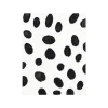Caspari Gift Tags & Enclosure Cards|Spots Gift Enclosure Cards in Black - 4 Mini Cards & 4 Envelopes