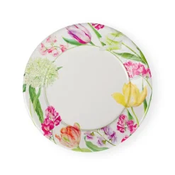 Caspari Paper Dinner Plates|Spring Flower Show Dinner Plates - 8 Per Package