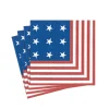 Caspari Fourth Of July|Memorial Day|Star Spangled Paper Cocktail Napkins - 20 Per Package
