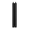 Caspari Engagement Party|Valentine'S Day|Straight Taper 10" Candles in Black - 2 Candles Per Package, 3 Packages Included