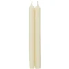 Caspari Holiday Taper Candles|Engagement Party|Straight Taper 12" Candles in Ivory - 4 Candles