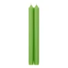 Caspari Easter|Taper Candles|Straight Taper 10" Candles in Spring Green - 2 Candles Per Package, 3 Packages Included