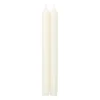 Caspari Holiday Taper Candles|Engagement Party|Straight Taper 10" Candles in White - 2 Candles Per Package, 6 Packages Included