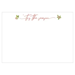 Caspari Correspondence Cards|Tis The Season Correspondence Cards - 12 Per Package