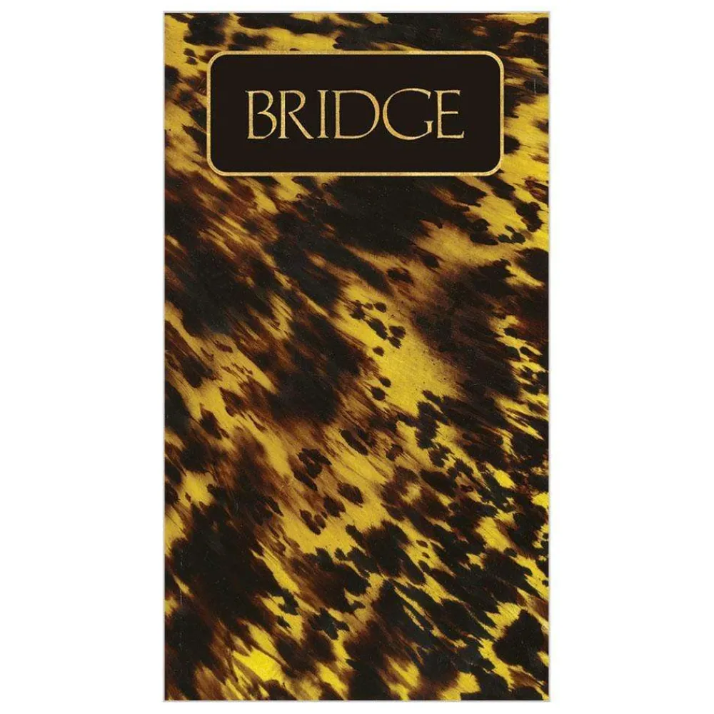 Caspari Bridge|Tortoise Bridge Score Pad - 1 Each