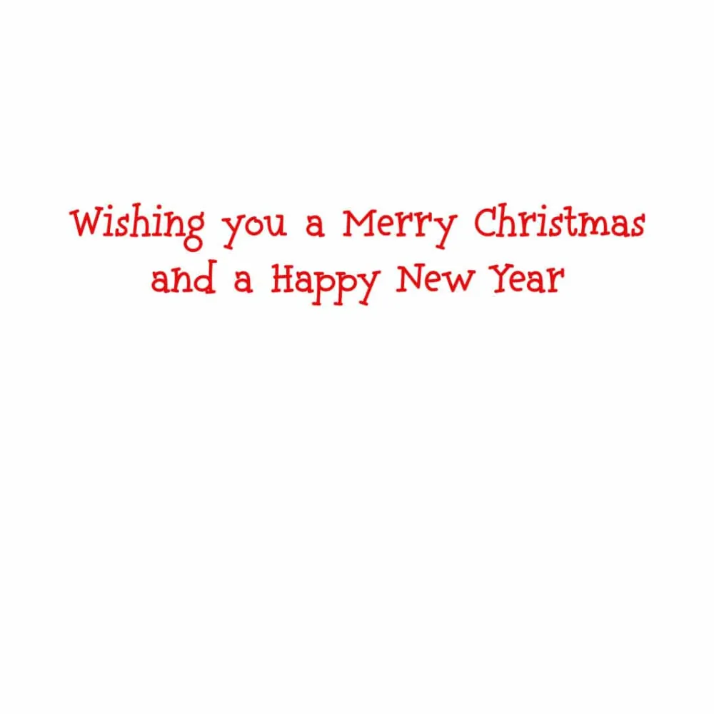 Caspari Christmas And Holiday Cards|Boxed Holiday Cards|Ursli Petite Boxed Christmas Cards - includes 15 cards & envelopes