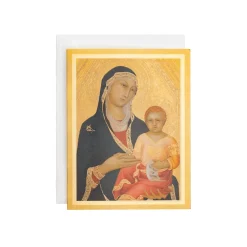 Caspari Christmas And Holiday Cards|Boxed Holiday Cards|Virgin And Child Classic Boxed Christmas Cards - includes 15 cards & envelopes