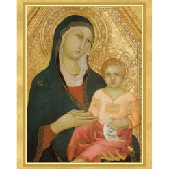 Personalization by Caspari Personalized Holiday Cards|Personalized Christmas Cards|Virgin And Child Personalized Christmas Cards