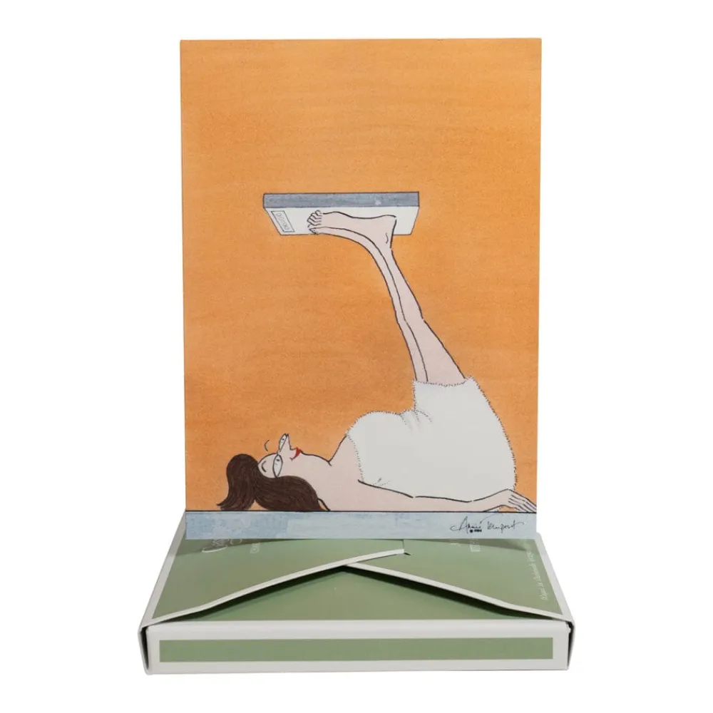 Caspari Note Cards|Whichever Angle Suits Boxed Note Cards - 8 Note Cards & 8 Envelopes