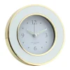 Addison Ross Pictures, Frames & Clocks|White Enamel & Gold Alarm Clock