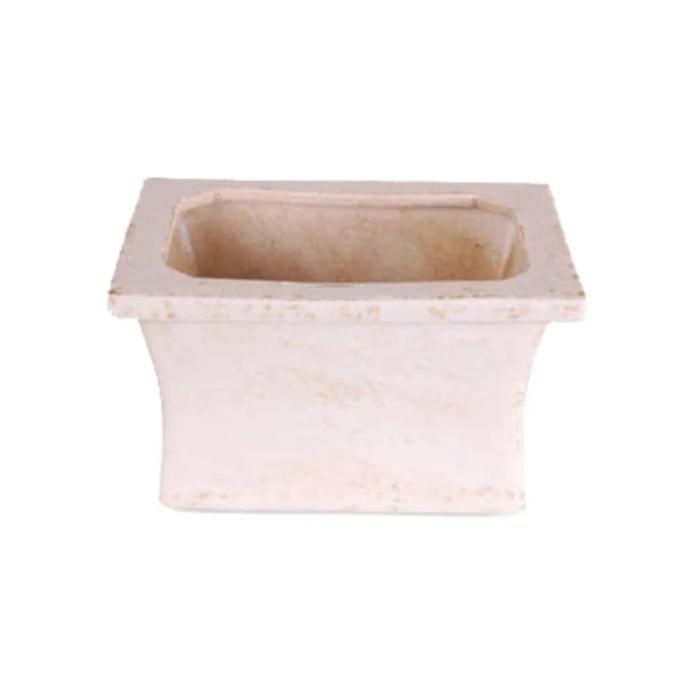 Avala Memorial Day|White Porcelain Planter - 7"