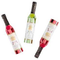 Caspari Christmas Crackers|Celebration Crackers|Wine Tasting Luxury Crackers-10 Inch Long/6-In