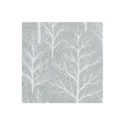 Caspari Boxed Cocktail Napkins|Winter Trees Silver & White Boxed Cocktail Napkins - 40 Per Box