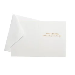 Caspari Christmas And Holiday Cards|Boxed Holiday Cards|Wintry Window View Classic Boxed Christmas Cards - includes 15 cards & envelopes