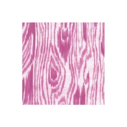 Caspari Boxed Cocktail Napkins|Woodgrain Fuchsia Boxed Cocktail Napkins - 40 Per Box