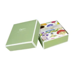 Caspari Boxed Cocktail Napkins|Woodland Mushrooms Boxed Cocktail Napkins - 40 Per Box