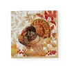 Caspari Thanksgiving|Paper Luncheon Napkins|Woodland Turkey Paper Luncheon Napkins - 20 Per Package