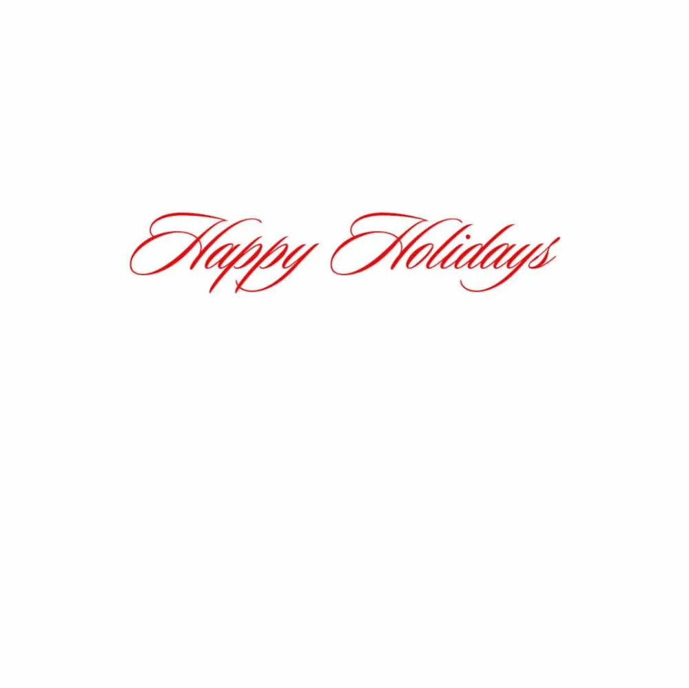 Caspari Christmas And Holiday Cards|Boxed Holiday Cards|Wreath And Woodpecker Petite Boxed Christmas Cards - includes 15 cards & envelopes