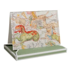 Caspari Note Cards|Zodiac Boxed Note Cards - 8 Note Cards & 8 Envelopes